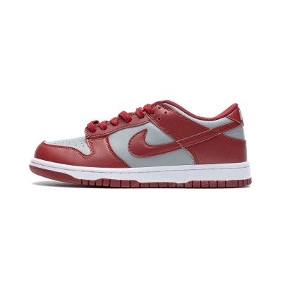 Nike Dunk Low Retro Medium Grey Varsity Red UNLV (2021) (Cheap Sneakers) 01
