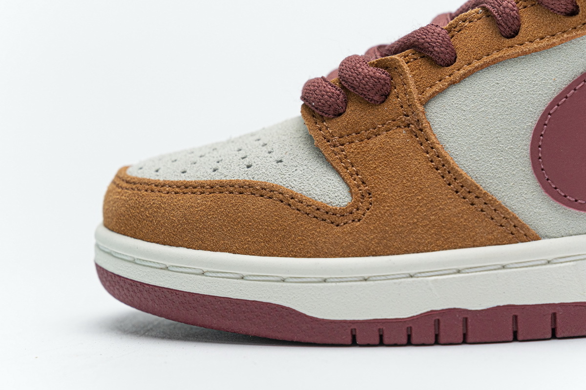 Nike SB Dunk Low Pro Dark Russet Cedar (Cheap Sneakers)