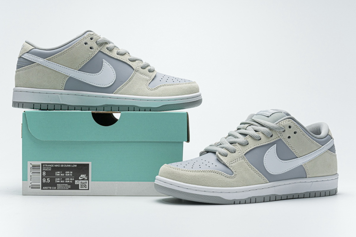 Nike SB Dunk Low Summit White Wolf Grey (Cheap Sneakers)