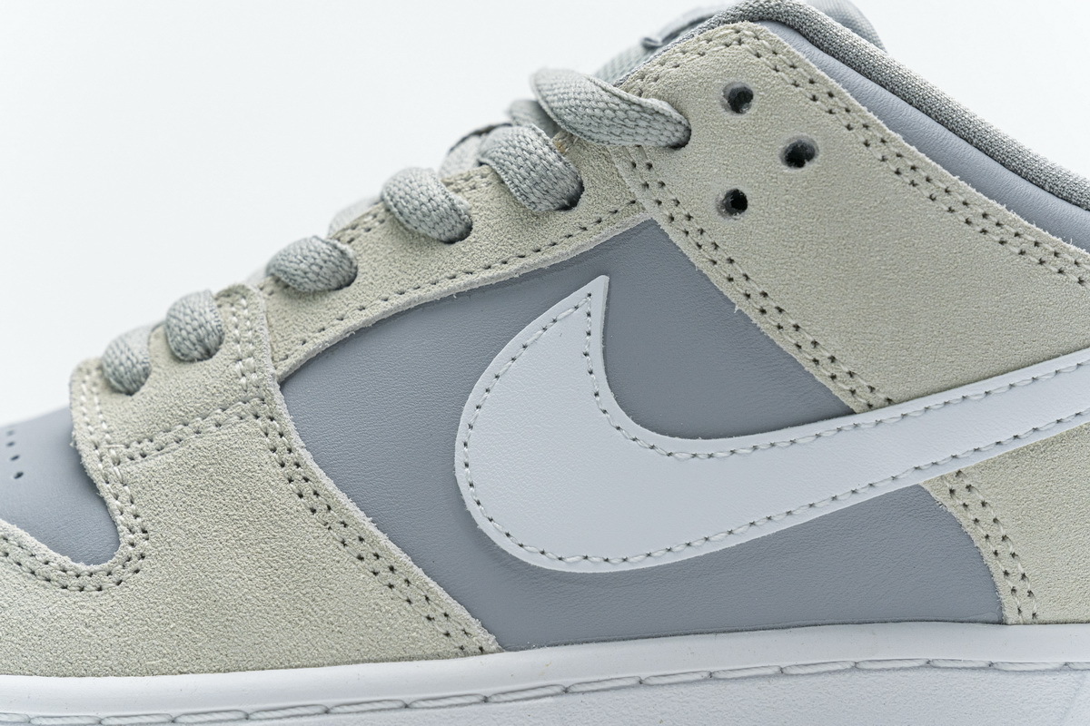 Nike SB Dunk Low Summit White Wolf Grey (Cheap Sneakers)