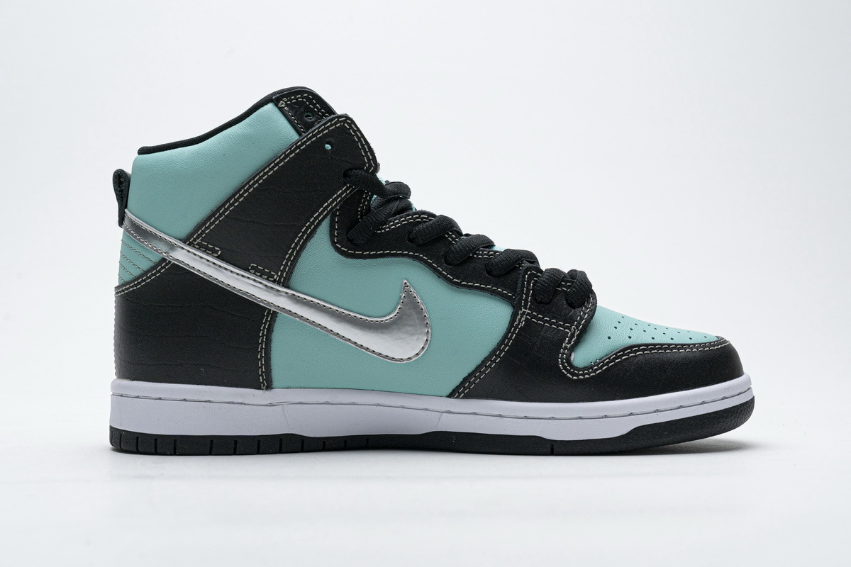 Nike Dunk SB High Diamond Supply Co. Aqua Blue (Cheap Sneakers)