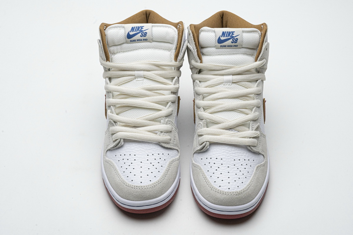 Nike SB Dunk High Sail Bright Crimson (Cheap Sneakers)