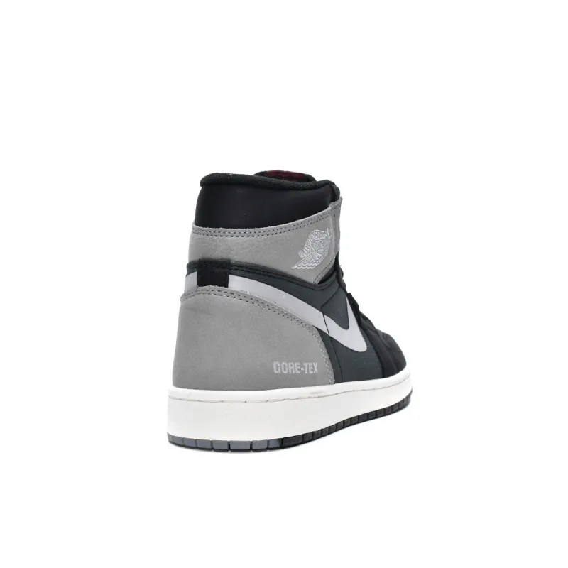 Jordan 1 Retro High Element Gore-Tex Black Particle Grey (Mid Quality)