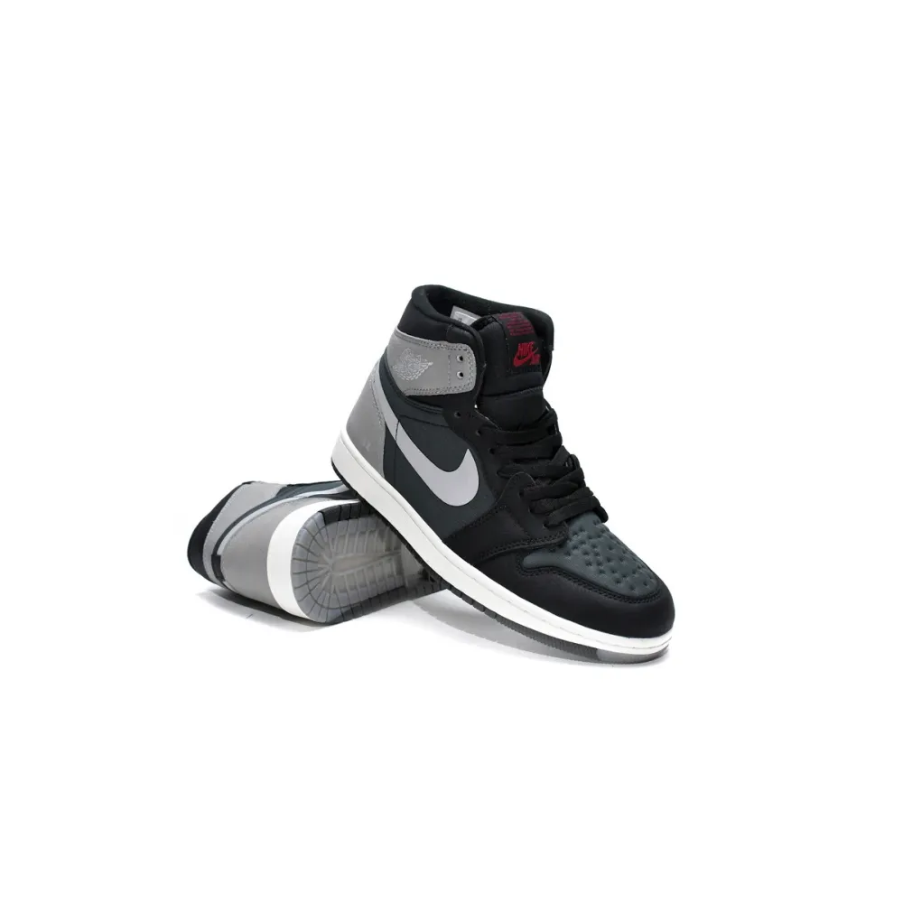 Jordan 1 Retro High Element Gore-Tex Black Particle Grey (Mid Quality)