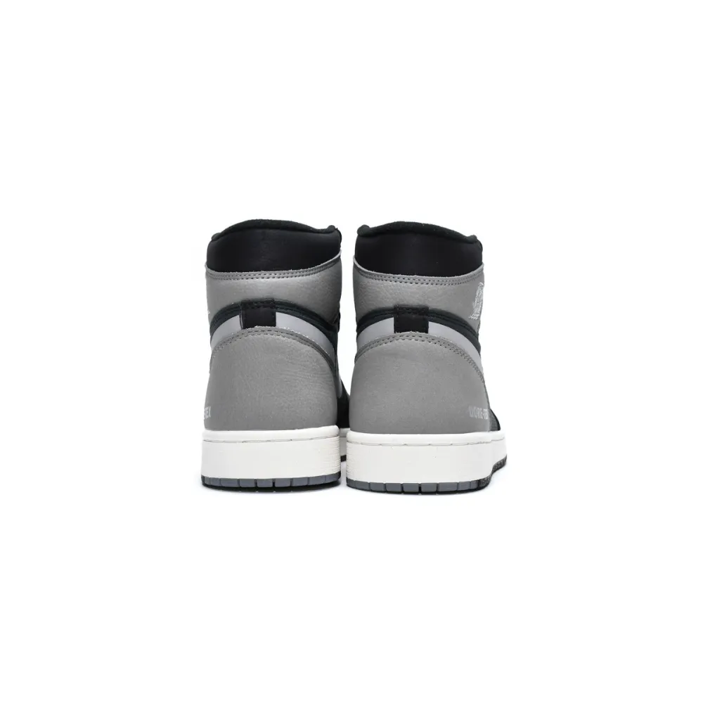 Jordan 1 Retro High Element Gore-Tex Black Particle Grey (Mid Quality)