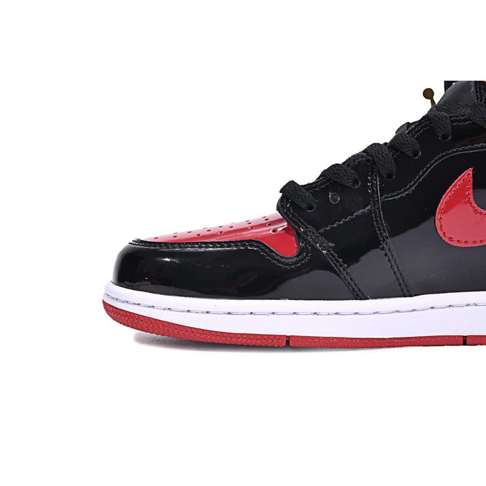 Jordan 1 Retro High OG Patent Bred (Mid Quality)