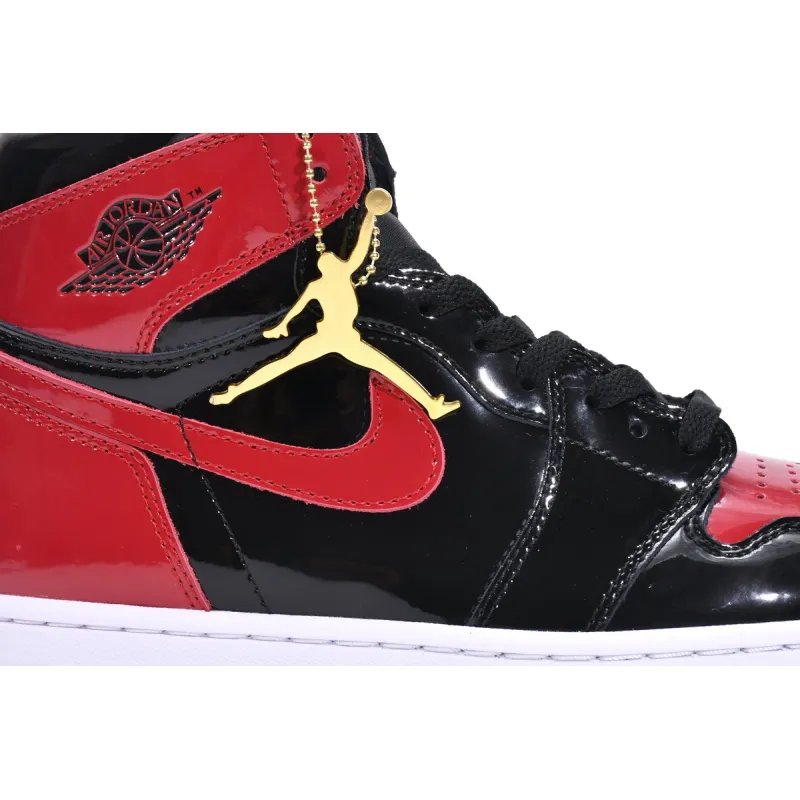 Jordan 1 Retro High OG Patent Bred (Mid Quality)