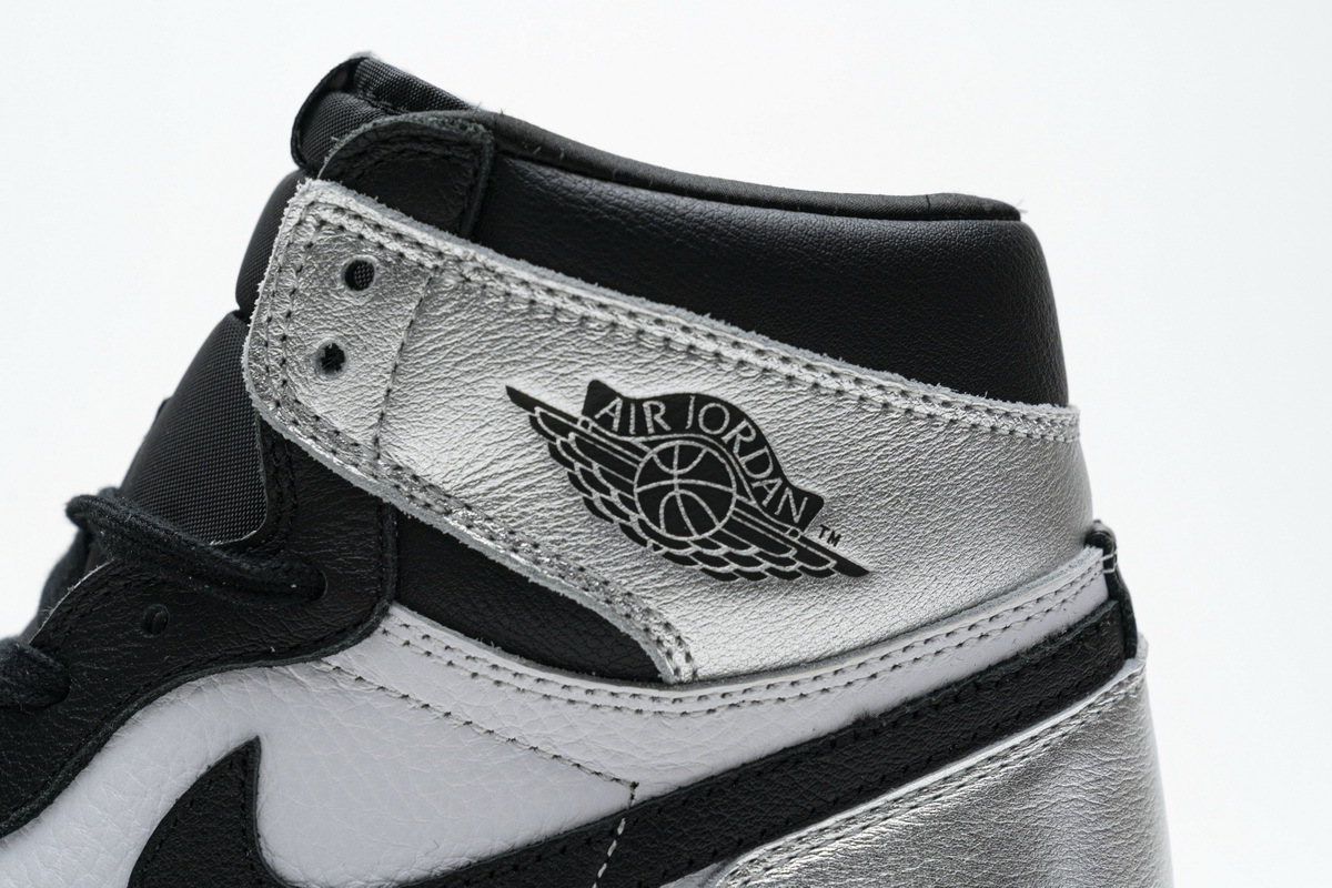 Jordan 1 Retro High Silver Toe (Mid Quality)