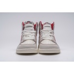 Jordan 1 Retro High Phantom Gym Red (Mid Quality)