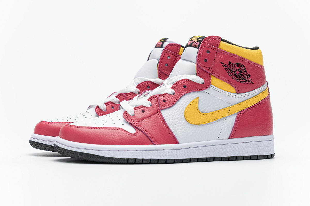 Jordan 1 Retro High OG Light Fusion Red (Mid Quality)