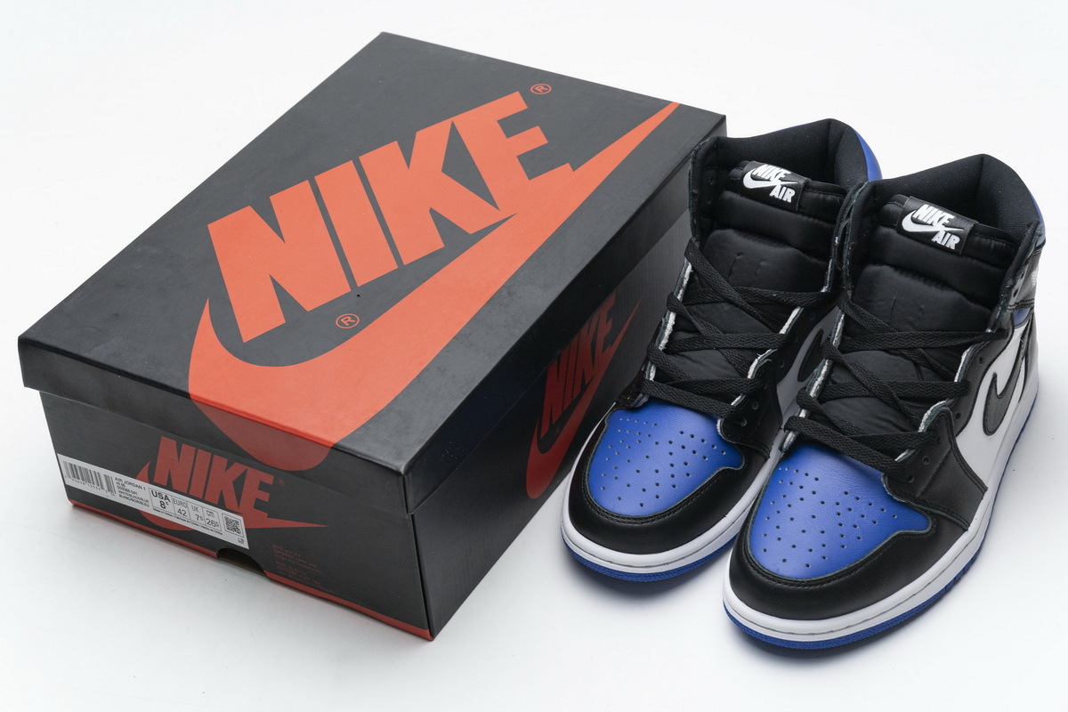 Jordan 1 Retro High Royal Toe (Mid Quality)