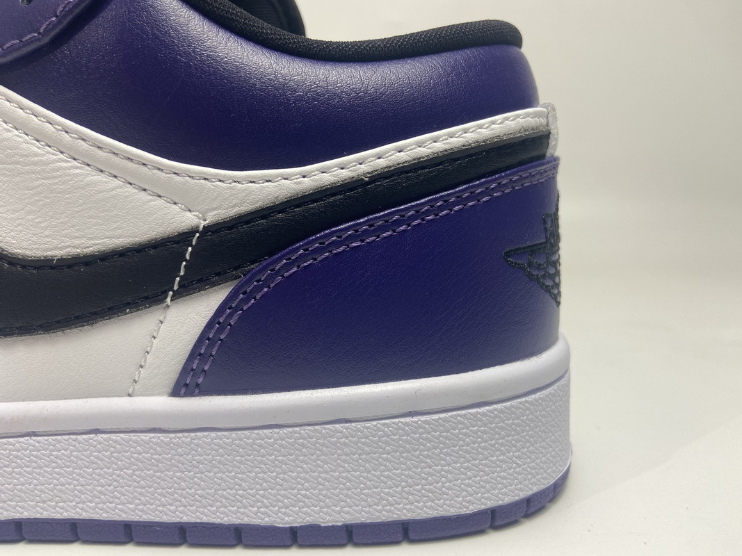 Jordan 1 Low Court Purple White (Cheap Sneakers)