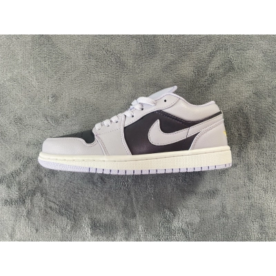 Jordan 1 Low Oxygen Purple (GS) (Cheap Sneakers) 01