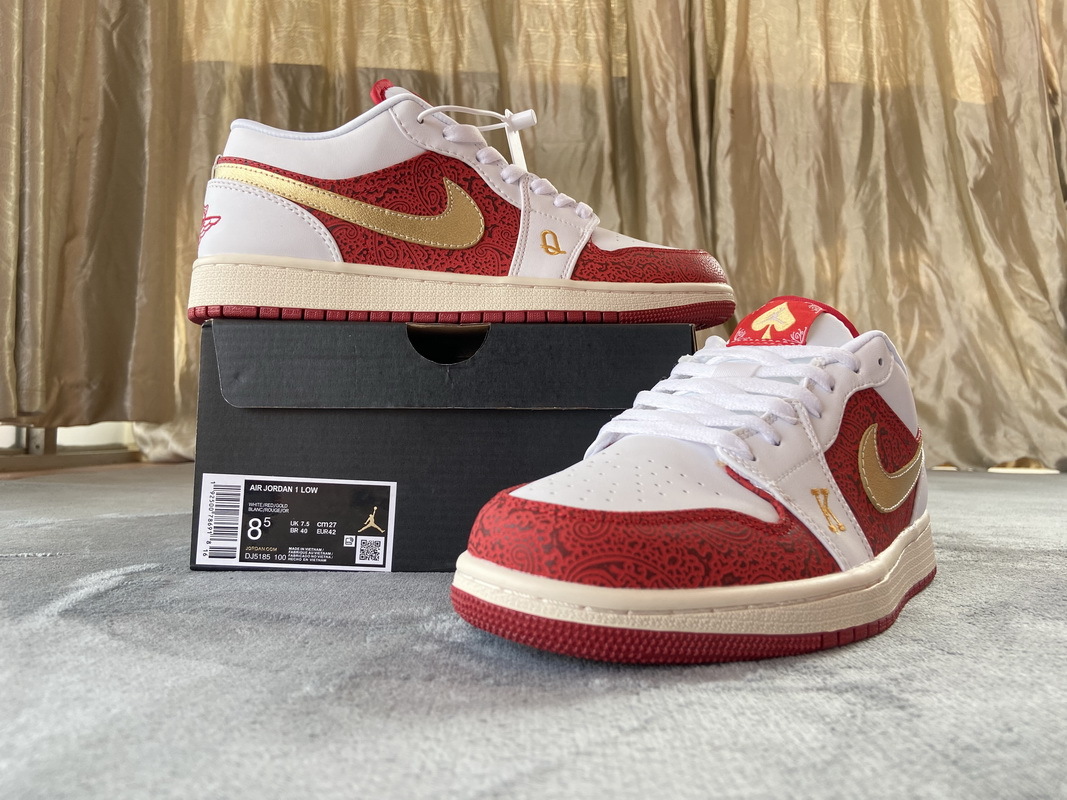 Jordan 1 Low Spades (Cheap Sneakers)