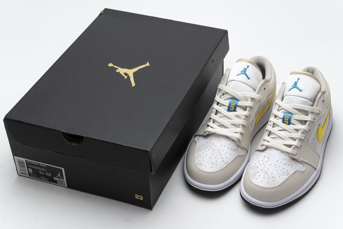 Jordan 1 Low Palm Tree (Cheap Sneakers)