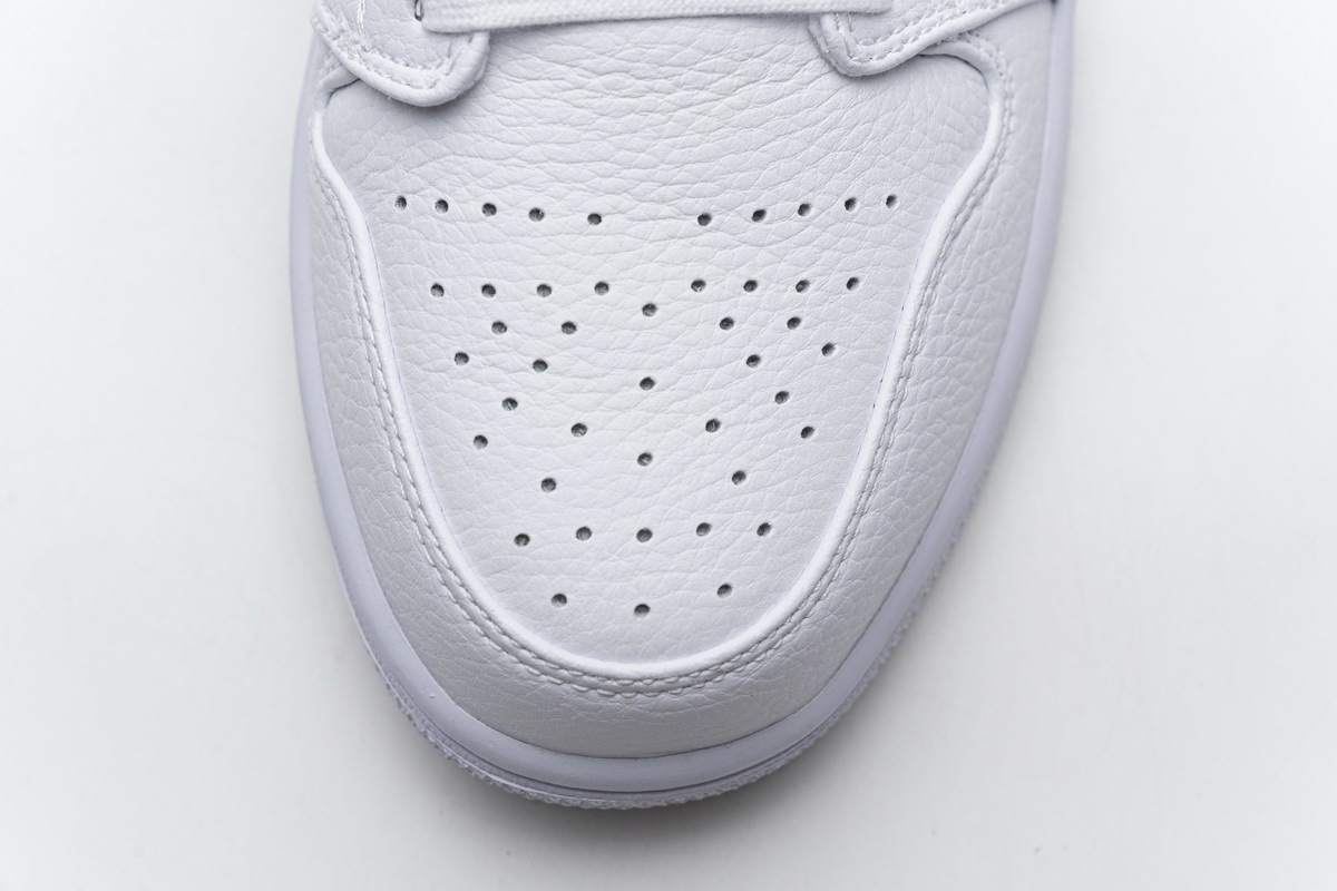 Jordan 1 Low White Metallic Gold (Cheap Sneakers)