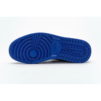 Jordan 1 Low Hyper Royal Orange Peel (Cheap Sneakers) 02