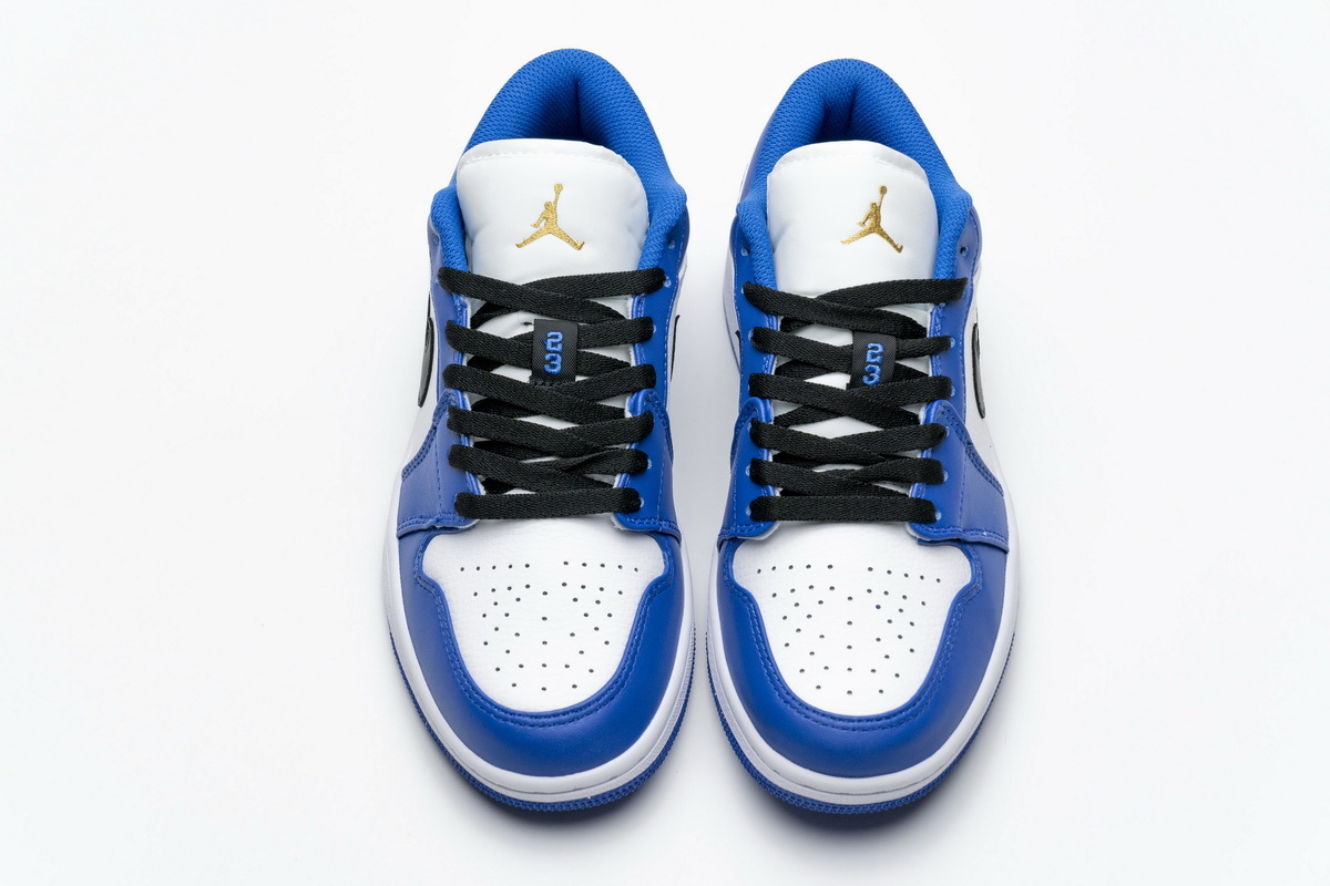 Jordan 1 Low Hyper Royal Orange Peel (Cheap Sneakers)
