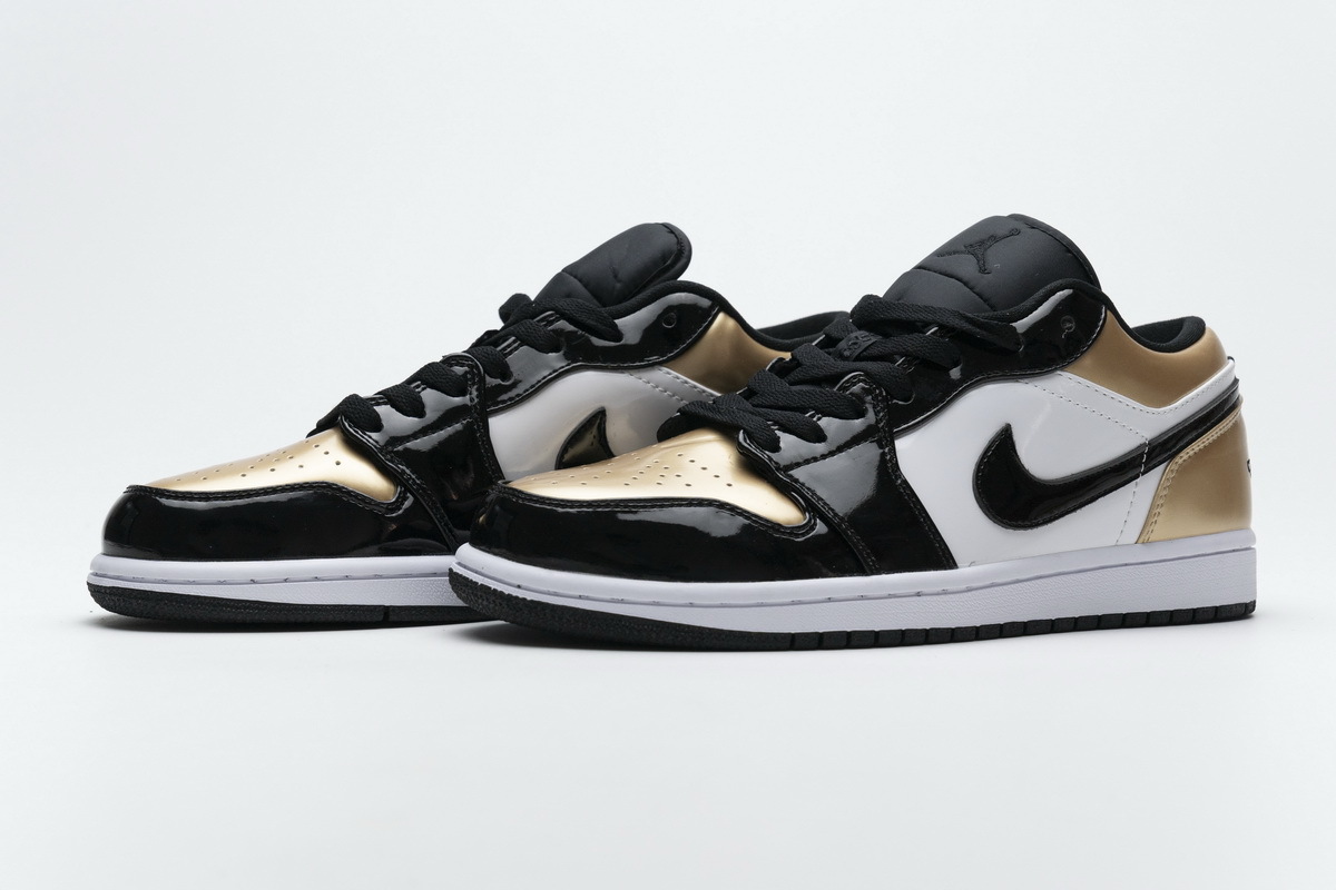 Jordan 1 Low Gold Toe (Cheap Sneakers)