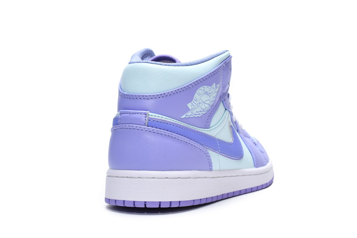 Jordan 1 Mid Purple Aqua (Mid Quality)