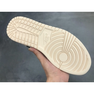Jordan 1 Mid Barely Orange Light Violet (Mid Quality) 02