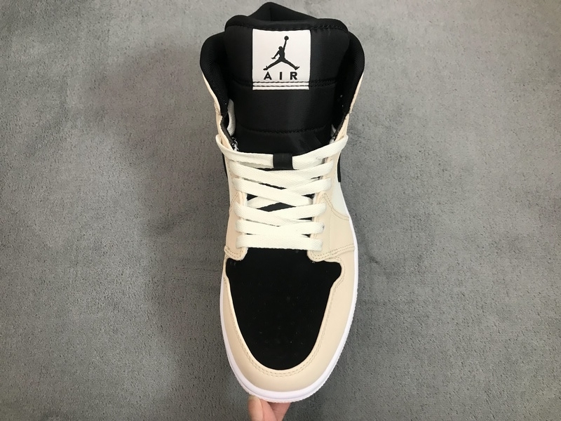 Jordan 1 Mid Barely Orange Light Violet (Mid Quality)