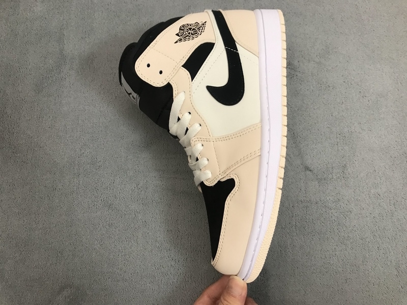 Jordan 1 Mid Barely Orange Light Violet (Mid Quality)