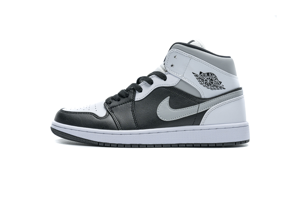 Jordan 1 Mid White Shadow (Mid Quality)
