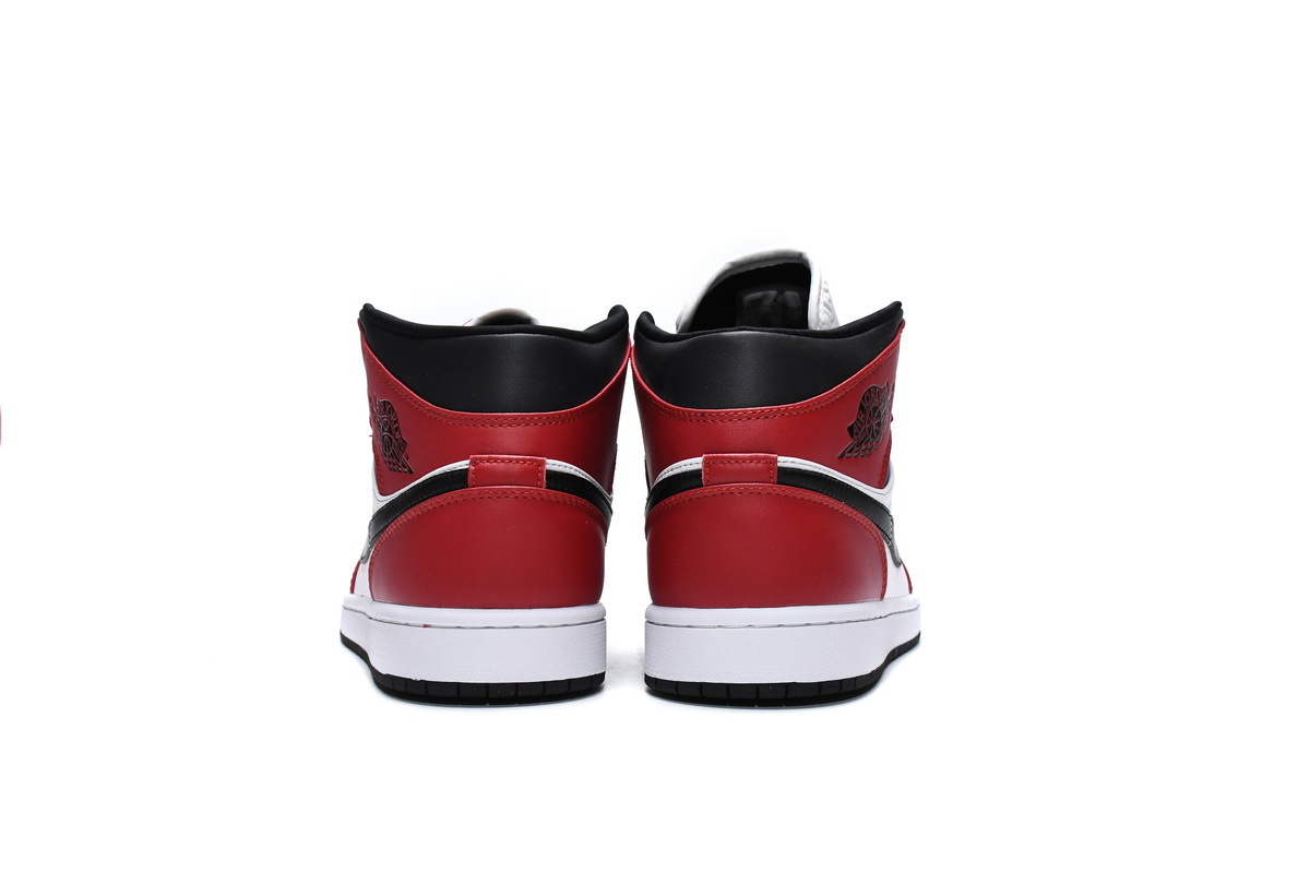 Jordan 1 Mid Chicago Toe (Mid Quality)