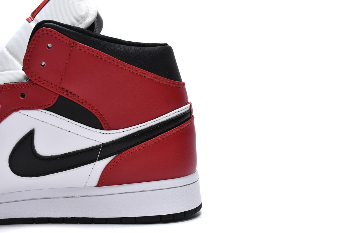 Jordan 1 Mid Chicago Toe (Mid Quality)