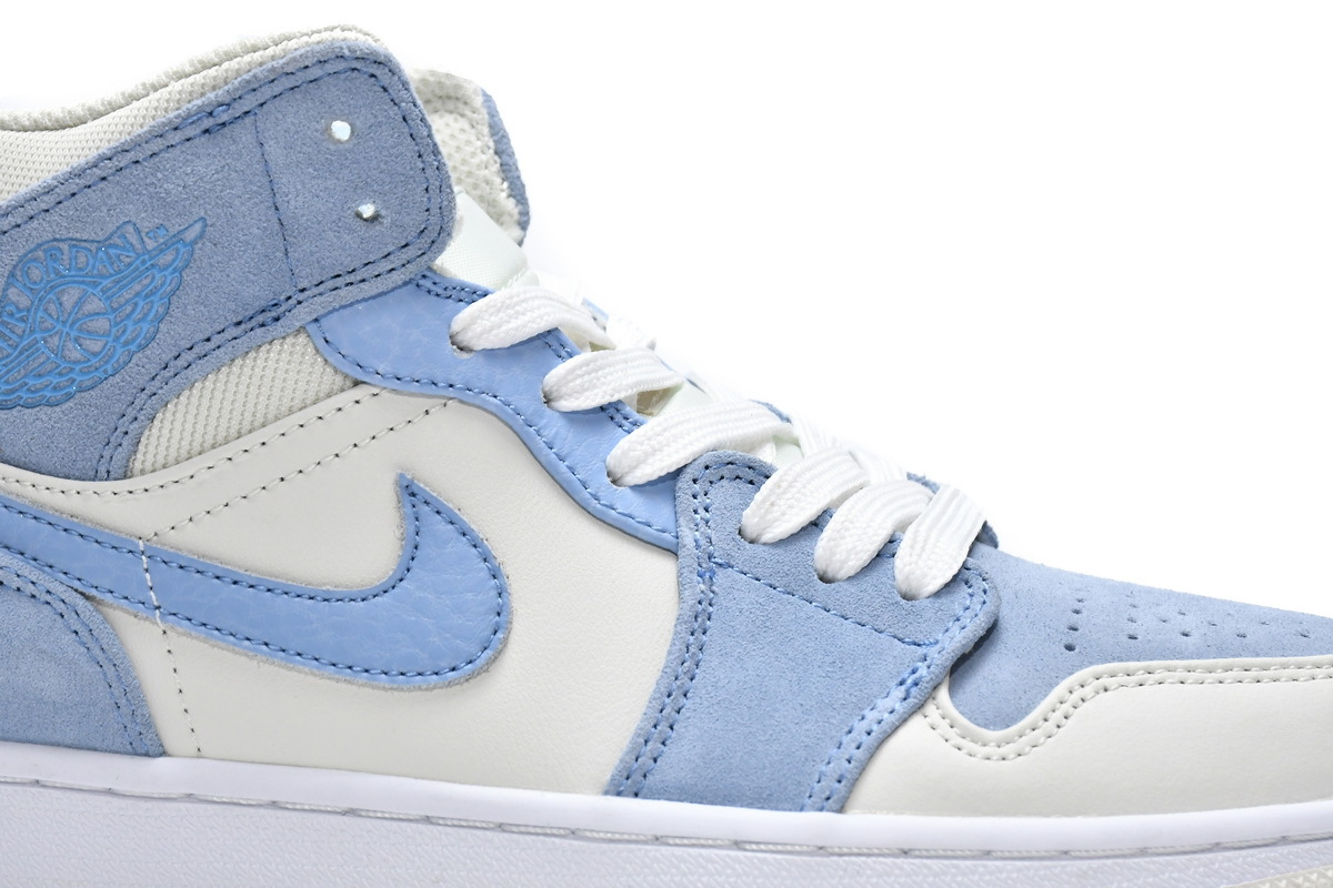 Jordan 1 Mid Mixed Textures Blue (Mid Quality)