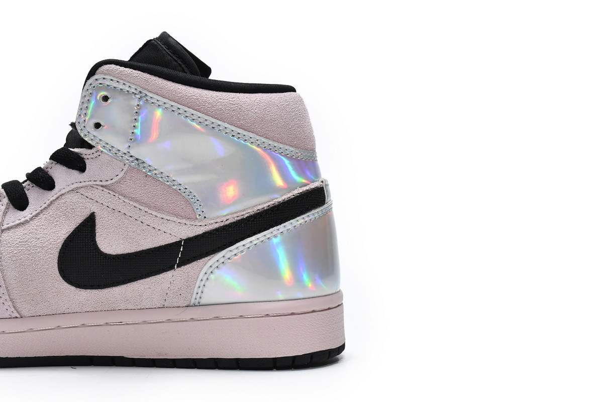 Jordan 1 Mid Dirty Powder Iridescent (Mid Quality)