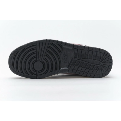 Jordan 1 Retro High Black Gym Red (Mid Quality) 02