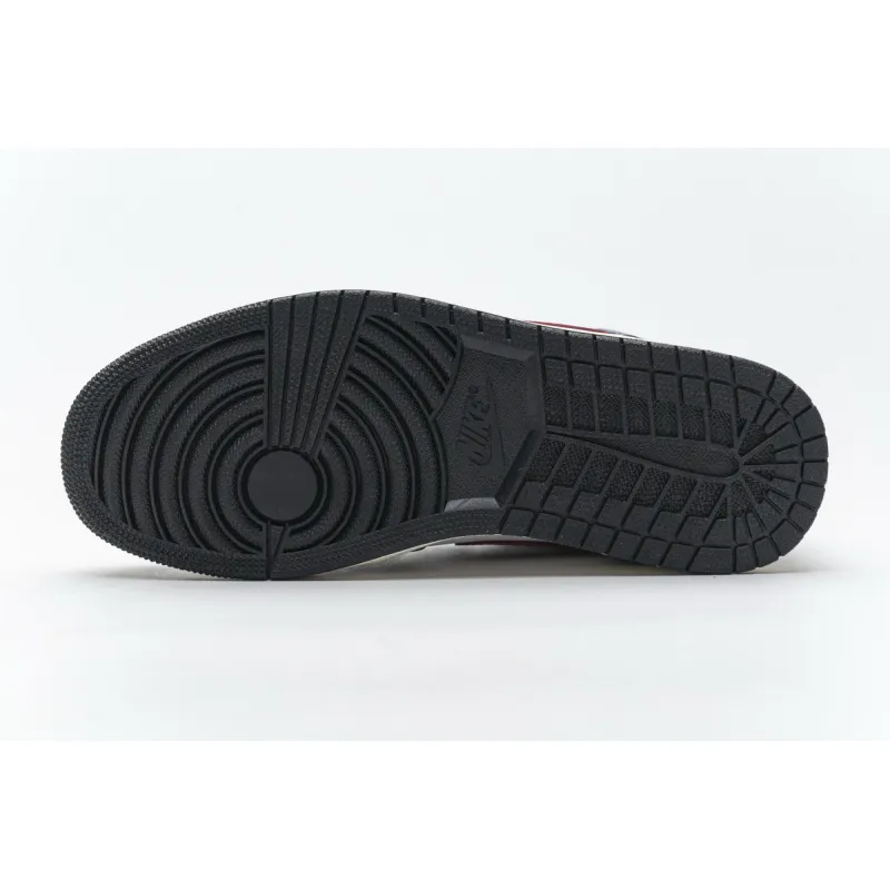 Jordan 1 Retro High Black Gym Red (Mid Quality)