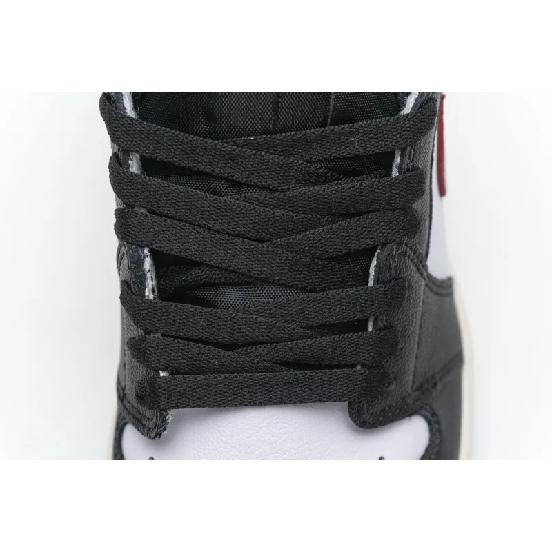 Jordan 1 Retro High Black Gym Red (Mid Quality)