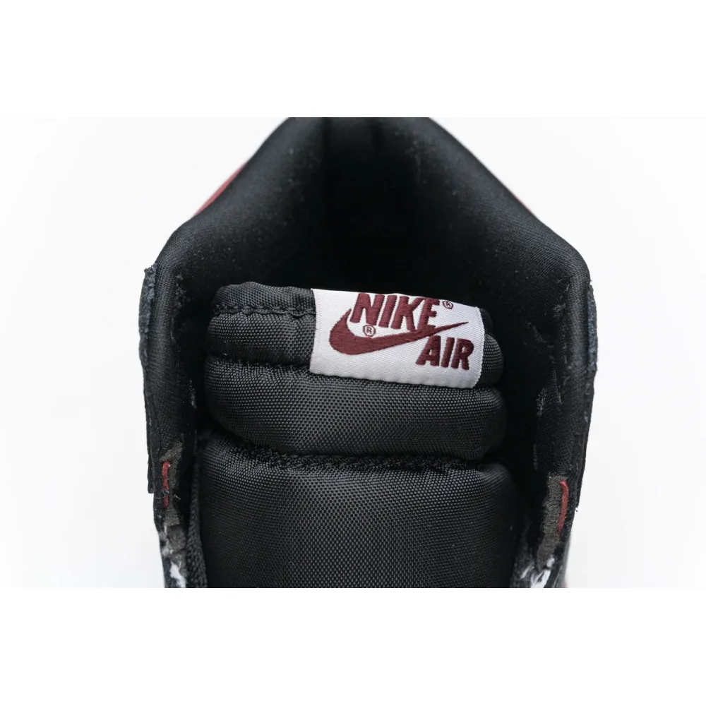 Jordan 1 Retro High Black Gym Red (Mid Quality)