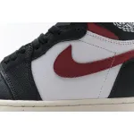 Jordan 1 Retro High Black Gym Red (Mid Quality)