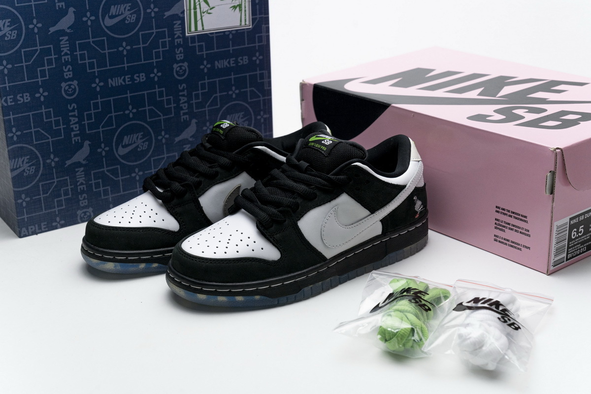 Nike SB Dunk Low Staple Panda Pigeon