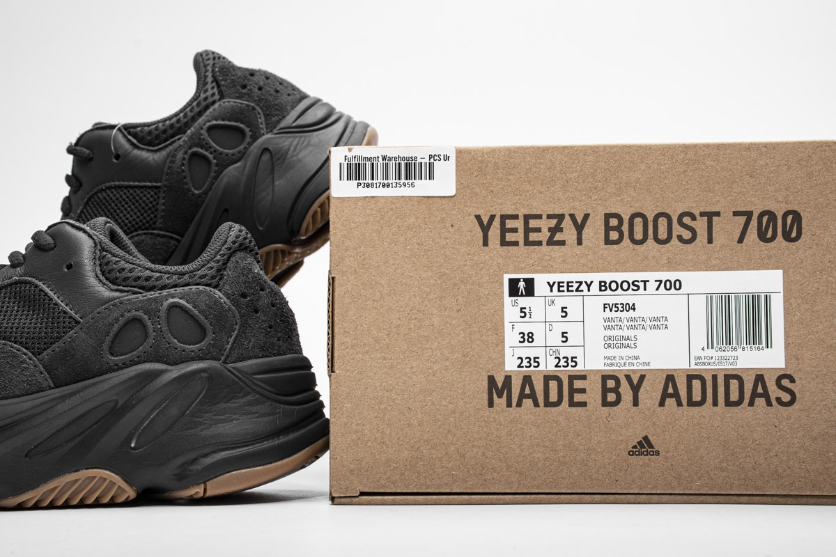 adidas Yeezy Boost 700 Utility Black (Mid Quality)