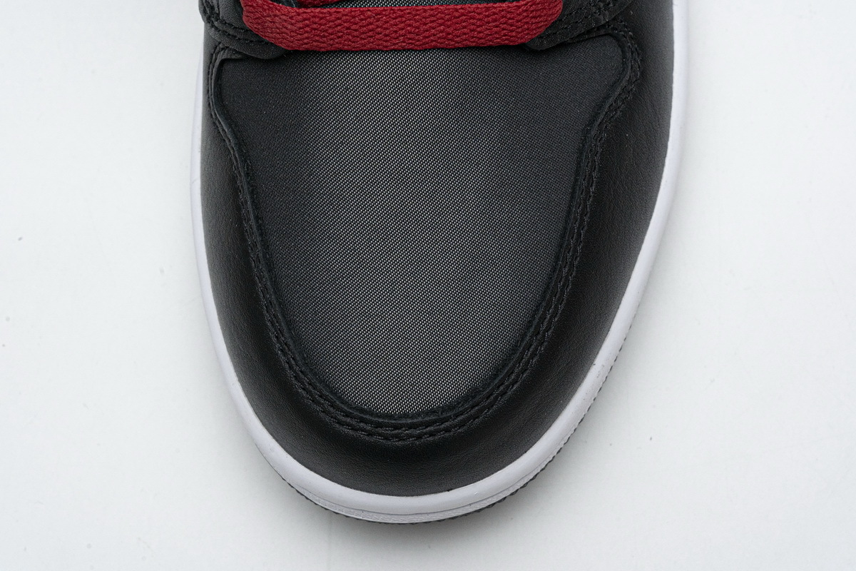 Jordan 1 Retro High Black Satin Gym Red (Super Discount XP Batch)