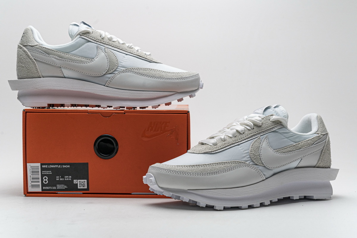 Nike LD Waffle sacai White Nylon (Super Discount XP Batch)