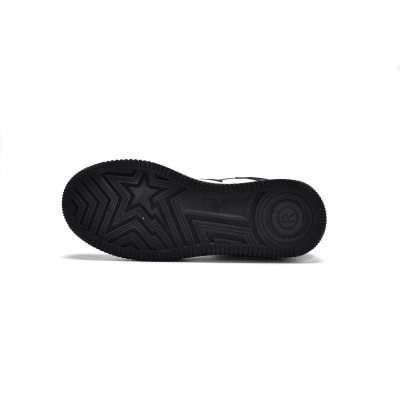 A Bathing Ape Bape Sta Low Black 02