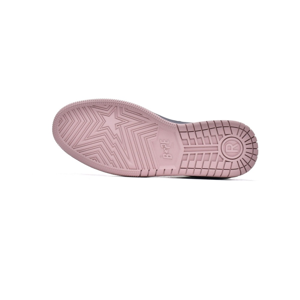 A Bathing Ape Bape SK8 Sta Dirty Pink Black