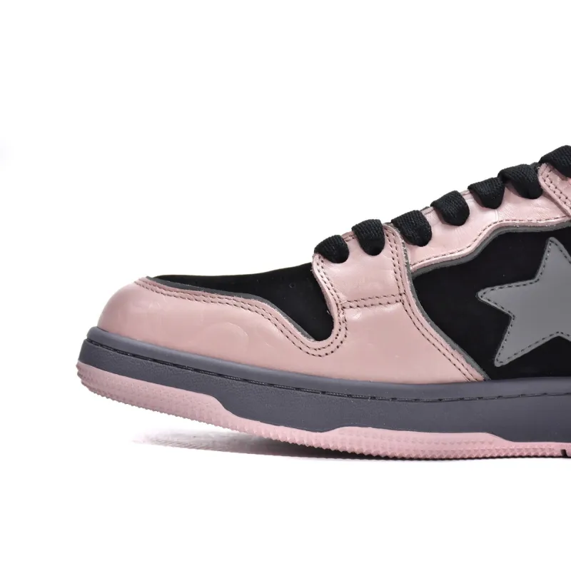 A Bathing Ape Bape SK8 Sta Dirty Pink Black