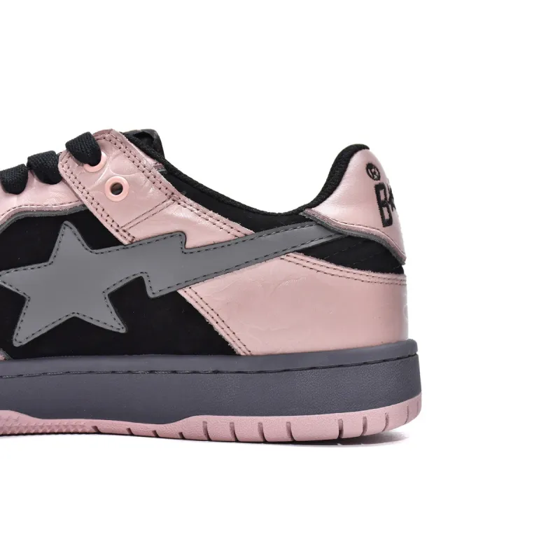 A Bathing Ape Bape SK8 Sta Dirty Pink Black
