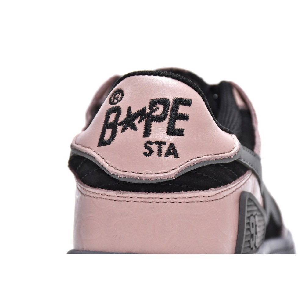 A Bathing Ape Bape SK8 Sta Dirty Pink Black