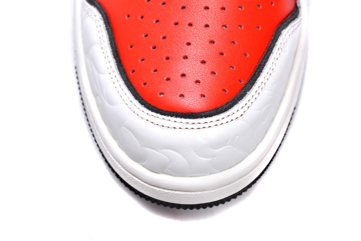 A Bathing Ape Bape SK8 Sta White Red