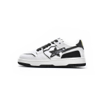 A Bathing Ape Bape SK8 Sta White Silver