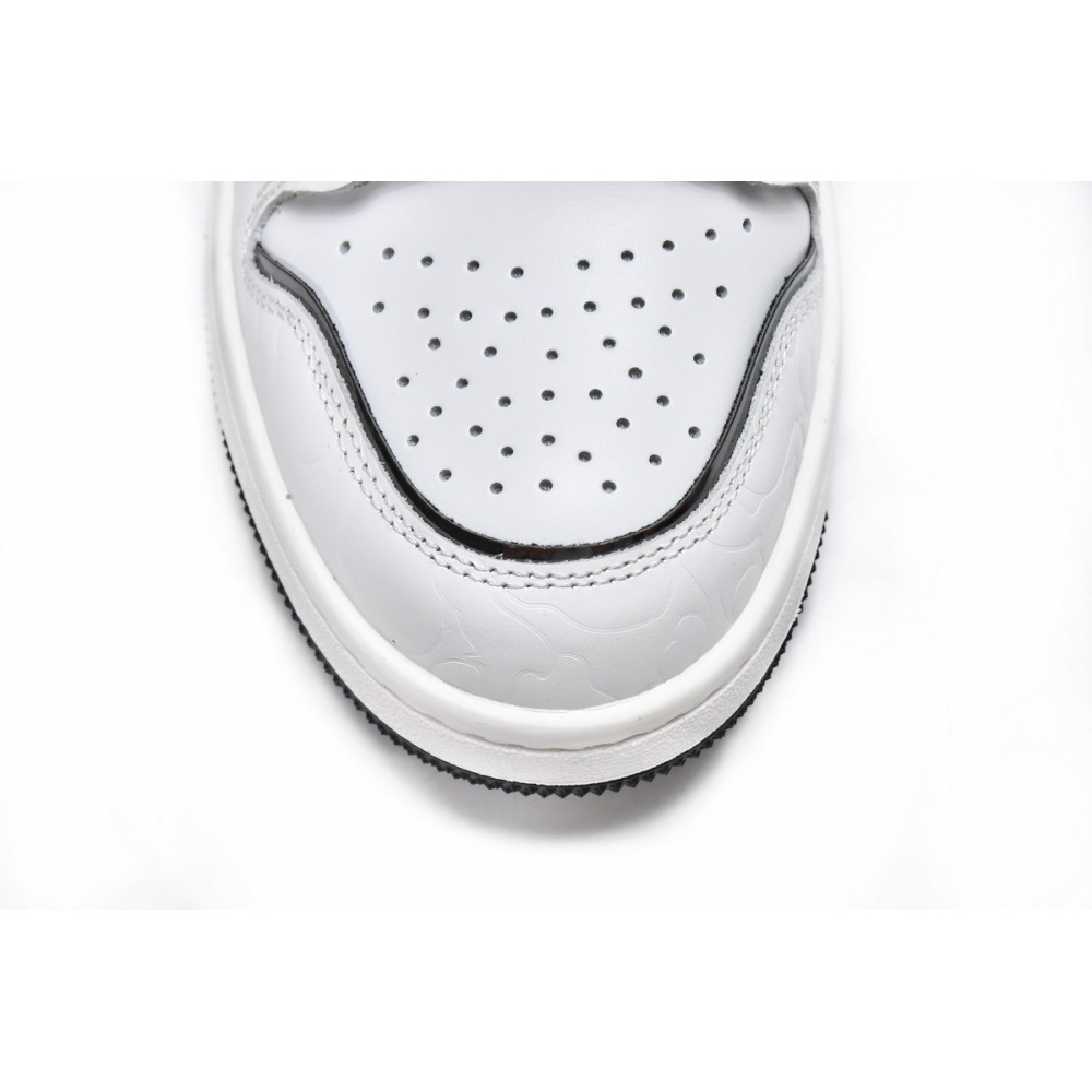 A Bathing Ape Bape SK8 Sta White Silver