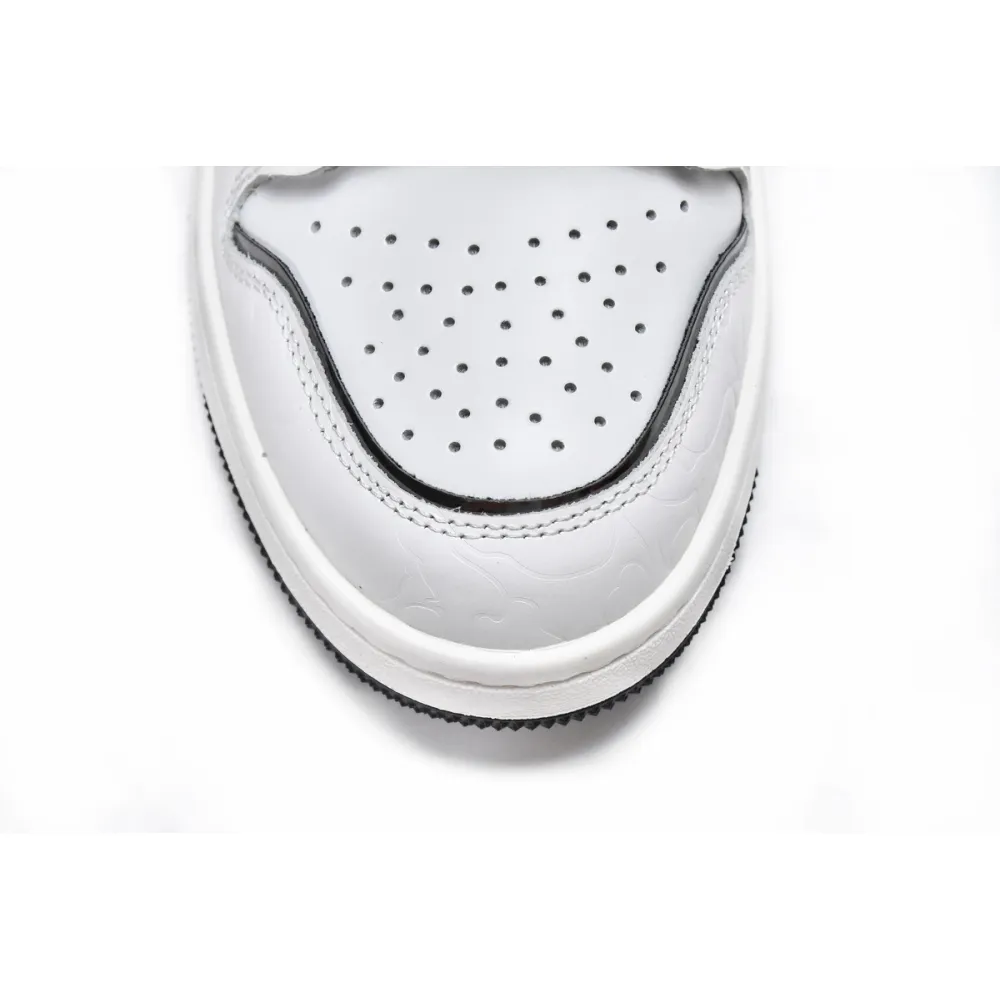 A Bathing Ape Bape SK8 Sta White Silver